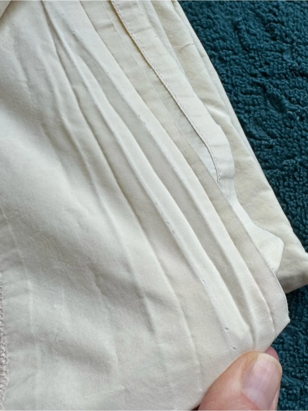 Casper 100% Organic Cotton Percale Flat Sheet King / Cal King in Butter Yellow